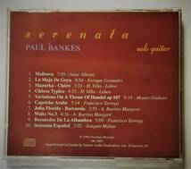 ♪即決/PAUL BANKES(ポール・バンクス)SERENATA(セレナータ)_画像2