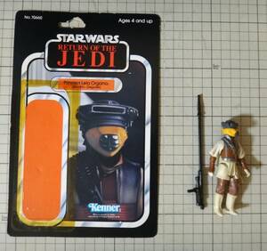 Kenner オールド ケナー Princess Leia Organa /Boushh レイア姫 / ブーシ 1983 HONG KONG 3.75インチ フィギュア　賞金稼ぎ　武器カード付