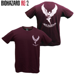 Mサイズ バイオハザード RE:2 MADE IN HEAVEN クレア Tシャツ BIOHAZARD スターズ アンブレラ 特殊部隊 Resident Evil レオン 生化危机