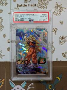 ドラゴンボール　カード　孫悟空　son goku　シークレット　ugm6-sec3　psa10　ドラゴンボールヒーローズ