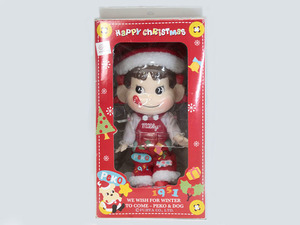 不二家 ペコちゃん 2009 Peko's Doll 「Happy Christmas」 ペコちゃん人形　(02574)