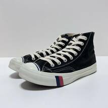 90s PRO-Keds プロケッズ 韓国製 ロイヤルハイカット ブラックキャンバス スニーカー 7 1/2 25.5cm_画像1