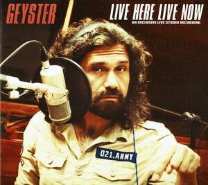 GEYSTER ガイスター live here live now 帯付き　CD　送料無料