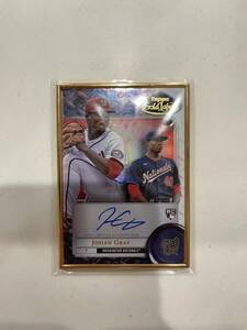 Topps Gold Label 直筆 サイン　カード　AUTOGRAPH JOSIAH GRAY ジョサイア　グレイ　シリアル　無し　FRAMED AUTOGRAPH CARD