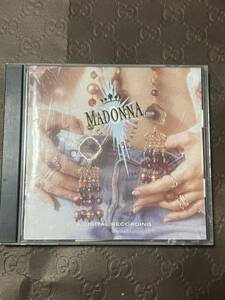 【送料無料】非売品ステッカー付　国内盤CD マドンナ Madonna『ライク・ア・プレイヤー Like A Prayer』盤面傷あり22P2-2650