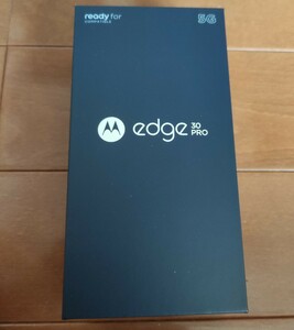  新品未開封品 Motorola edge 30 Pro コスモブルー 国内版 8GB/128GB