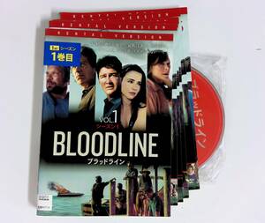 Ξ●1001●【中古全6巻セット】●シーズン1∞BLOODLINE ブラッドライン/日本語吹替有/カイル・チャンドラー ベン・メンデルソン リ