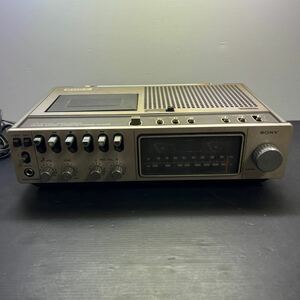 1 SONY ソニー CF-2700 カセットデッキ ラジオ レトロ オーディオ ジャンク