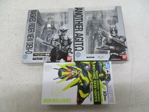 中古品●SHF 仮面ライダー NEW電王 ベガフォーム・ アナザー アギト・仮面ライダー ゼロワン シャイニングアサルトホッパー　セット●552E