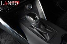 LANBO ロックボタン式 シフトノブ 80 ハリアー / RAV4 ピアノブラック 純正交換 SK30-4_画像4