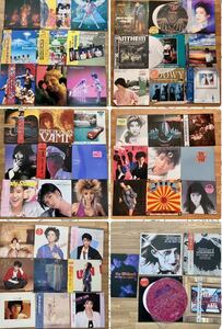 Box①【大量レコード！】LP 50枚セット　Japanese Hard Rock / Pop 昭和レトロ　レベッカ、アンセム、レイジー、ほか