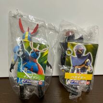 未開封 送料無料 ソフビ魂 volume3 イナズマン volume2 ハカイダー バンダイ BANDAI SOUL of SOFT VINYL FIGURE フィギュア 2004 東映_画像2