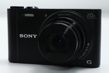 4348- ソニー SONY デジタルカメラ Cyber-shot DSC-WX350-B ブラック 光学20倍 美品_画像2