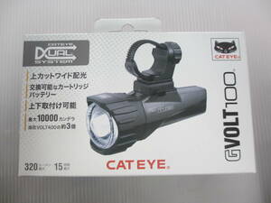  new goods unused CATEYE GVOLT 100 cat I wide distribution light height performance front light 