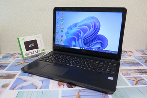 【高速Core i5(第6世代)★爆速新品SSD512GB】Sony Vaio VJS151 最新Windows11+Office2019 H&B★メモリ8GB/Webカメラ/Wi-Fi/HDMI