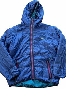 ●●vintage 90's us製 L.L. Bean エルエルビーン PRIMALOFT プリマロフトパーカー WM 紺ネービー系●●