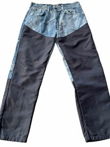 ●●vintage Wrangler ラングラー リアルツリー ダブルニー迷彩ハンティングパンツ w34（w85l74.5）●●