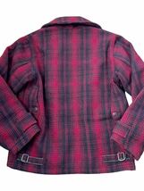 ●●vintage 50's Woolrich ウールリッチ 黒タグ バッファローチェック マッキーノジャケット38●●_画像3