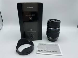 【良品】OLYMPUS / オリンパス / M.ZUIKO ED 12-40mm F2.8 PRO / 箱・使用説明書付 / 防湿庫保管【EN024】