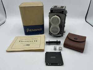 Flexaret / フレクサレット automat VI型 / Belar 1:3.5 80mm / 箱・英使用説明書・レンズフード・各種備品【IZK034】