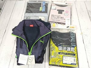 【11yt02】スポーツウエア SSK ローネック半袖アンダーシャツ◆PUMA ジュニア 裏ボアハーフコート◆未使用//訳アリ◆w35