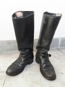 sears boots 1950s 1960s エンジニア　ブーツ　us7 EE vintage 中古品 ビンテージ wesco好きにも ハーレー ナックル セパレートソール