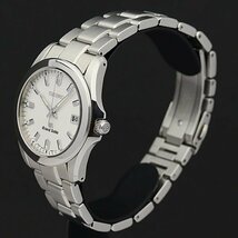 極上美品◎SEIKO セイコー GS グランドセイコー メンズ クォーツ SBGF017 8J56-8020◎取扱説明書付き◎腕回り21cm_画像2