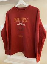 PINK HOUSE ピンクハウス 80s 90s スウェットトレーナー 企業ロゴ_画像3