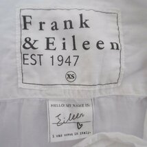 美品 Frank&Eileen フランク&アイリーン Eileen Shirt 長袖 アイリーンシャツ サイズXS ホワイト_画像5