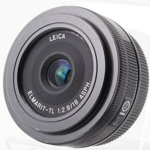 101448___☆極上品☆Leica Elmarit-TL 18 / f2.8 ASPHレンズ (ブラック)