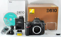 1円〜【美品・元箱付】ニコン Nikon D610 フルサイズ デジタル一眼レフカメラ ボディ #328_画像1