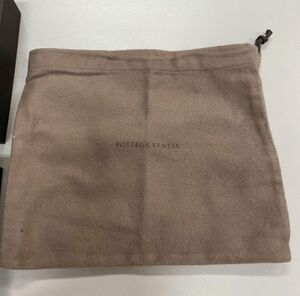 空箱　袋　財布　ボッテガヴェネタ BOTTEGA VENETA 布袋 巾着袋 毛生地 小物