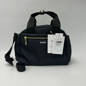 アネログランデ anello 2WAY ミニボストンバッグ GTT0472Z BK