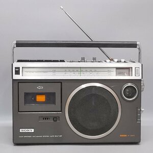 SONY ソニー CF-1980II ラジカセ カセットレコーダー 3バンド FM/SW/MW ラジオ 昭和レトロ ヴィンテージ アンティーク 現状品 Z4181