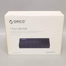 未使用 ORICO 7ポート USB3.0 ハブ H727RK-U3 セルフパワー 箱入 Z4300_画像1