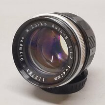 OLYMPUS オリンパス H.ZUIKO AUTO-S 42mm F1.2 ペンF,FT,FV用 現状品 Z4404_画像1