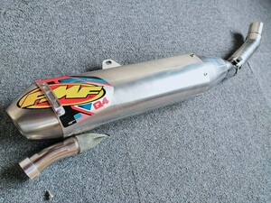 FMF Q4 HEX WR250R WR250X DG15J スリップオンマフラー サイレンサー SP忠男 パワーボックス パワーコア4 メガボム wr250 ヤマハ ヨシムラ