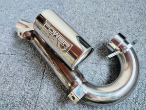 SP忠男 POWERBOX エキパイWR250R WR250X JBK DG15J マフラー サイレンサー FMF q4 SP TADAO パワーボックス タダオ デルタバレル