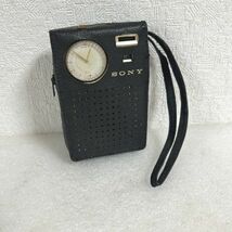 Sony Seiko SIX TRANSISTOR TRW-621 置き時計 アンティーク ラジオ ビンテージ ※ジャンク【M1144】_画像1