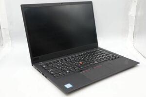 ★☆全額返金保証！最速発送！【Lenovo ThinkPad X1 Carbon 6th i7-8550U /16GB /512GB NVMe 動作確認済】★☆（202310-13178-PCkaitori）