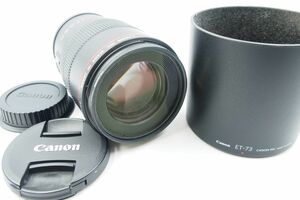 ★☆全額返金保証！最速発送！【Canon MACRO LENS EF 100mm f2.8 L IS USM フォーカスOK 難有】★☆（202311-24664-kaitori）