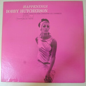 LP☆BOBBY HUTCHERSON/HAPPENINGS［BLUE NOTE直輸入盤/BST84231/VAN GELDER刻印/ボビー・ハッチャーソン］