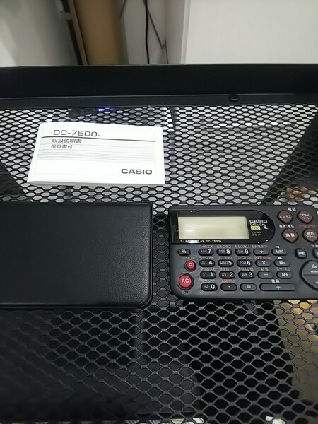 CASIO DC-7500k カシオ 電卓 レア