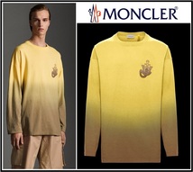 12万新品本物◆モンクレールジーニアス◆XL◆JW ANDERSON 1MONCLER オーバーサイズグラデーション長袖Tシャツ1円_画像1