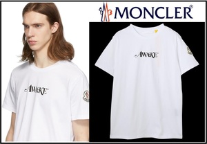 7万新品本物◆モンクレールジーニアス◆M◆2020年Awake NY×2Moncler 1952コラボTシャツ白1円