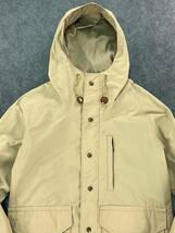 Wk889 USA製 70s 80s VINTAGE Columbia GORE-TEX コロンビア ゴアテックス マウンテンパーカー フーデッド ジャケット 比翼ジップ ベージュ_画像3