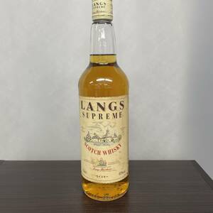 LANGS SUPREME ラングス スプリーム 750ml 43% スコッチウイスキー #84
