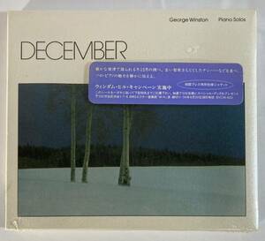 ジョージ・ウィンストン (George Winston) / ディセンバー December 国内盤CD BMG BVCW603 STEREO Promo 未開封 帯付き 紙ケース入り