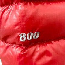 ノースフェイス ダウンジャケット メンズMサイズ 正規品 赤 レッド 本物 ヌプシ バルトロ ライト ヒマラヤン アコンカグア m2904_画像5