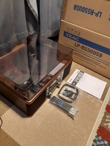 TEAC LP-R550 usb cd recorder system ウオルナット レコードプレーヤー